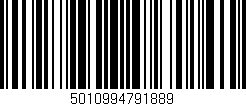 Código de barras (EAN, GTIN, SKU, ISBN): '5010994791889'