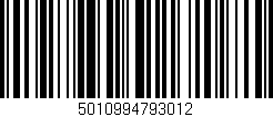 Código de barras (EAN, GTIN, SKU, ISBN): '5010994793012'
