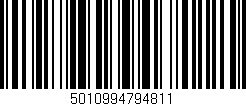 Código de barras (EAN, GTIN, SKU, ISBN): '5010994794811'