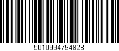 Código de barras (EAN, GTIN, SKU, ISBN): '5010994794828'