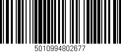 Código de barras (EAN, GTIN, SKU, ISBN): '5010994802677'