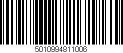 Código de barras (EAN, GTIN, SKU, ISBN): '5010994811006'