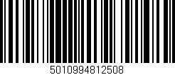 Código de barras (EAN, GTIN, SKU, ISBN): '5010994812508'