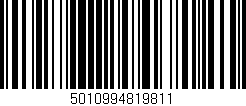 Código de barras (EAN, GTIN, SKU, ISBN): '5010994819811'