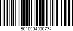 Código de barras (EAN, GTIN, SKU, ISBN): '5010994880774'