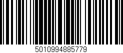 Código de barras (EAN, GTIN, SKU, ISBN): '5010994885779'