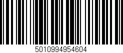 Código de barras (EAN, GTIN, SKU, ISBN): '5010994954604'