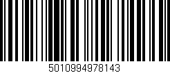 Código de barras (EAN, GTIN, SKU, ISBN): '5010994978143'