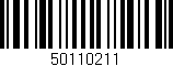 Código de barras (EAN, GTIN, SKU, ISBN): '50110211'