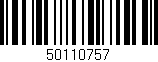 Código de barras (EAN, GTIN, SKU, ISBN): '50110757'