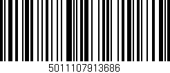 Código de barras (EAN, GTIN, SKU, ISBN): '5011107913686'