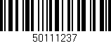 Código de barras (EAN, GTIN, SKU, ISBN): '50111237'