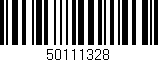 Código de barras (EAN, GTIN, SKU, ISBN): '50111328'
