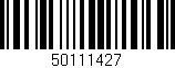 Código de barras (EAN, GTIN, SKU, ISBN): '50111427'