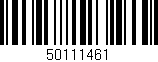 Código de barras (EAN, GTIN, SKU, ISBN): '50111461'