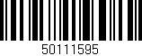 Código de barras (EAN, GTIN, SKU, ISBN): '50111595'