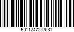 Código de barras (EAN, GTIN, SKU, ISBN): '5011247337861'