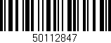 Código de barras (EAN, GTIN, SKU, ISBN): '50112847'
