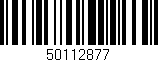 Código de barras (EAN, GTIN, SKU, ISBN): '50112877'