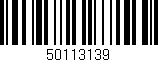 Código de barras (EAN, GTIN, SKU, ISBN): '50113139'