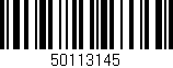 Código de barras (EAN, GTIN, SKU, ISBN): '50113145'