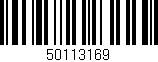 Código de barras (EAN, GTIN, SKU, ISBN): '50113169'
