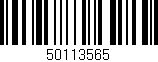 Código de barras (EAN, GTIN, SKU, ISBN): '50113565'