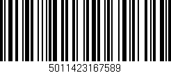 Código de barras (EAN, GTIN, SKU, ISBN): '5011423167589'