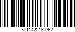 Código de barras (EAN, GTIN, SKU, ISBN): '5011423169767'