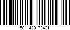 Código de barras (EAN, GTIN, SKU, ISBN): '5011423178431'