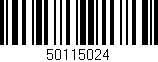 Código de barras (EAN, GTIN, SKU, ISBN): '50115024'