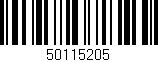 Código de barras (EAN, GTIN, SKU, ISBN): '50115205'