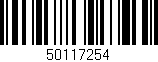 Código de barras (EAN, GTIN, SKU, ISBN): '50117254'