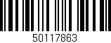 Código de barras (EAN, GTIN, SKU, ISBN): '50117863'
