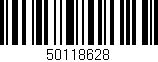 Código de barras (EAN, GTIN, SKU, ISBN): '50118628'