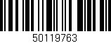 Código de barras (EAN, GTIN, SKU, ISBN): '50119763'