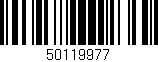 Código de barras (EAN, GTIN, SKU, ISBN): '50119977'
