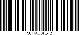 Código de barras (EAN, GTIN, SKU, ISBN): '5011AOBR512'