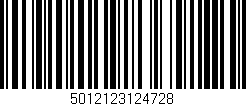 Código de barras (EAN, GTIN, SKU, ISBN): '5012123124728'