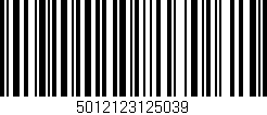 Código de barras (EAN, GTIN, SKU, ISBN): '5012123125039'