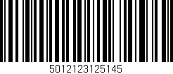 Código de barras (EAN, GTIN, SKU, ISBN): '5012123125145'