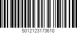 Código de barras (EAN, GTIN, SKU, ISBN): '5012123173610'