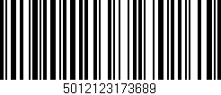 Código de barras (EAN, GTIN, SKU, ISBN): '5012123173689'