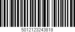 Código de barras (EAN, GTIN, SKU, ISBN): '5012123243818'