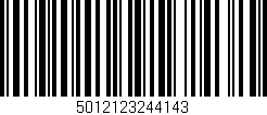 Código de barras (EAN, GTIN, SKU, ISBN): '5012123244143'