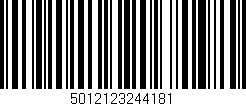 Código de barras (EAN, GTIN, SKU, ISBN): '5012123244181'