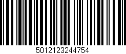 Código de barras (EAN, GTIN, SKU, ISBN): '5012123244754'
