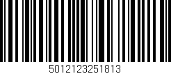 Código de barras (EAN, GTIN, SKU, ISBN): '5012123251813'