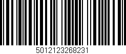 Código de barras (EAN, GTIN, SKU, ISBN): '5012123268231'