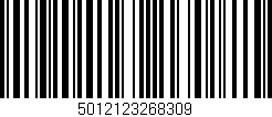 Código de barras (EAN, GTIN, SKU, ISBN): '5012123268309'